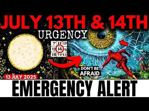 Chosen Ones, You’ll REGRET Ignoring This Prophetic Date.. AVOID July 13th & 14th! thumbnail