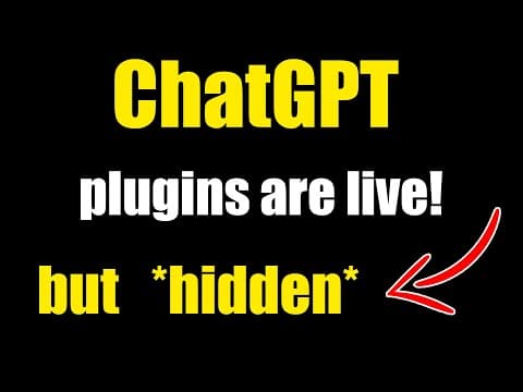 How to Enable and Use ChatGPT Plugins Effortlessly thumbnail