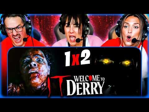 IT: WELCOME TO DERRY EPISODE 2 REACTION!! 1x02 Breakdown & Review | Stephen King | Pennywise thumbnail