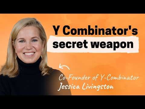 The social radar: Y Combinator’s secret weapon | Jessica Livingston (co-founder of YC, author) thumbnail