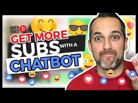 How to Get More Live Stream Subscribers with Facebook Messenger Chatbot thumbnail
