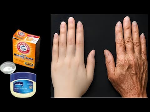 Vaseline + Baking Soda: The Secret Trick That Erases Hand Wrinkles Fast! thumbnail