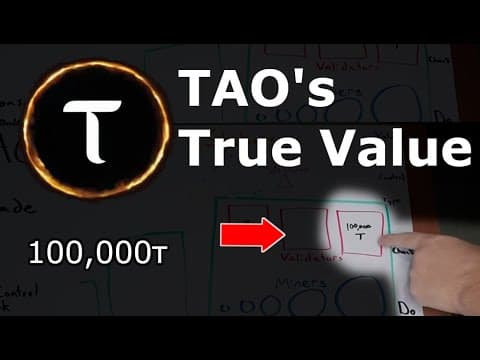 Bittensor - TAO's True Value thumbnail
