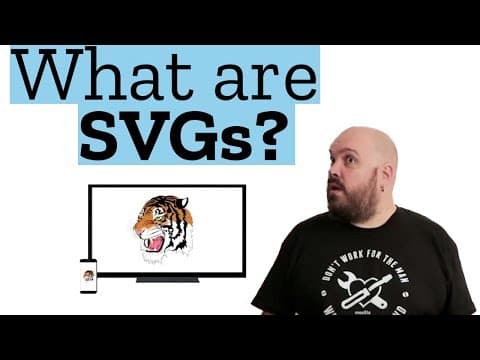 What are Scalable Vector Graphics (SVG) & how are they special? | Web Demystified, Episode 4 thumbnail