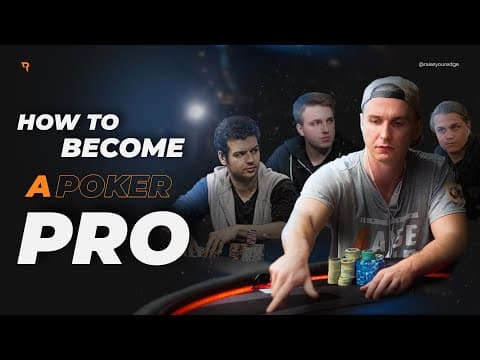 How YOU Can Become A Professional Poker Player!! thumbnail