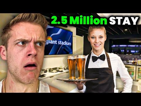 The Most EXPENSIVE Super Bowl Suite... thumbnail