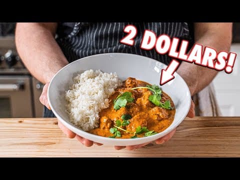 How to Make Budget-Friendly Butter Chicken Curry thumbnail