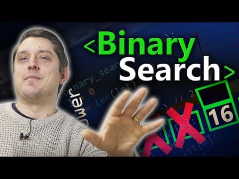 How Does the Binary Search Algorithm Work? thumbnail