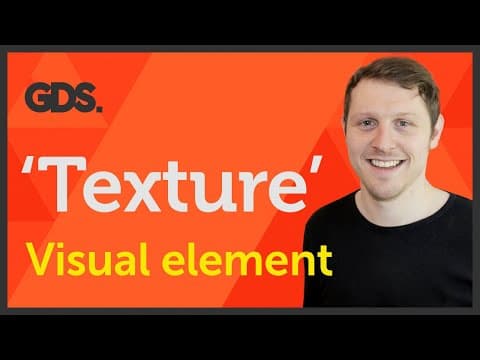 ‘Texture’ Visual element of Graphic Design Ep5/45 [Beginners guide to Graphic Design] thumbnail