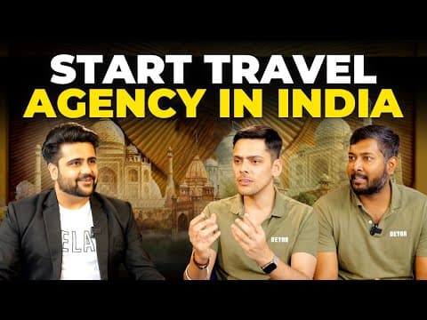 Tour and Travel Business | How to Start Travel Agency In India |  $ 11.1 Trillion Industry thumbnail
