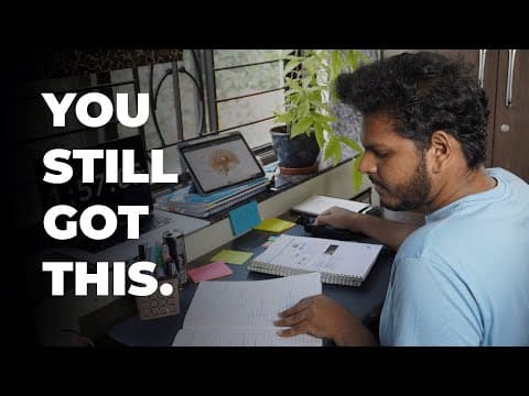 How To Get Out Of A Study Slump (and WIN) | Dr Anuj Pachhel thumbnail