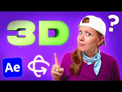 Create Mind-Blowing 3D Text Effects in Premiere thumbnail