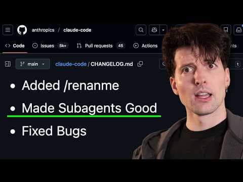 Claude Code's latest update is really cool (when it works...) thumbnail