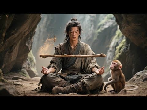 Amnesiac Beggar Meets Divine Monkey in Cave, Gains Unimaginable Power｜2025 Fantasy Movies #xiaozhan thumbnail