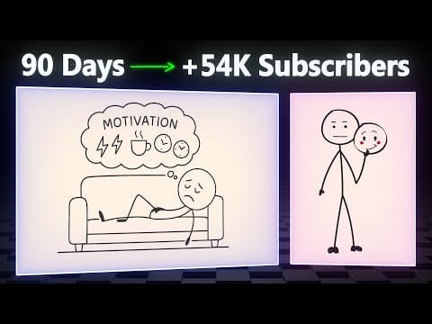 I Went Viral with Stick Figure Animations Using ONLY ChatGPT & ElevenLabs thumbnail