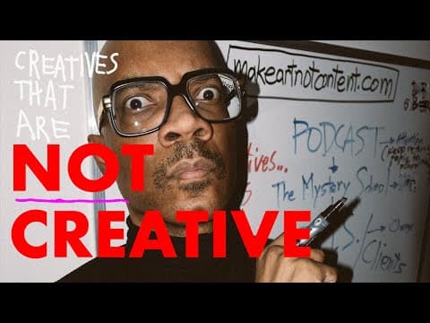 creatives that are not creative thumbnail
