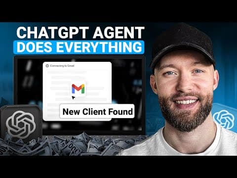 6 Ways to Make Money With the New GPT Agent (It Blew My Mind) thumbnail