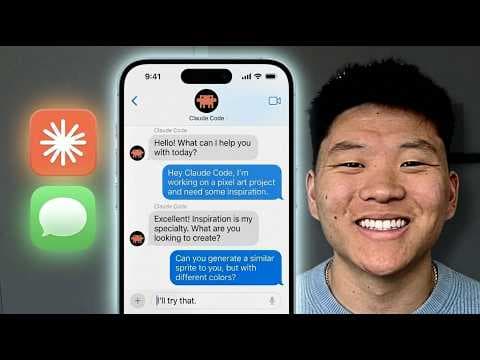 Claude Code + iMessage is Finally Here. thumbnail