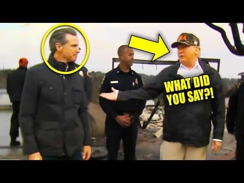 OH DAMN: Trump SHOCKED as Newsom Presser HITS HIM HARD! thumbnail