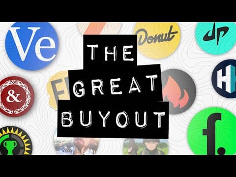 Your Favorite YouTube Channel is (Probably) Owned By Private Equity thumbnail