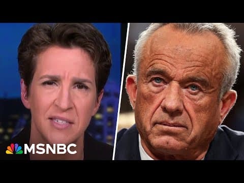 'How is it possible that you have this job?': RFK Jr.'s incompetence becomes too glaring to overlook thumbnail