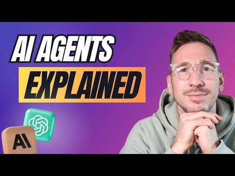 AI Agents Explained: A Comprehensive Guide for Beginners thumbnail