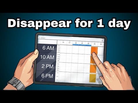 How I Finish a Week of Work in 1 Day | Full Deep Work Protocol thumbnail