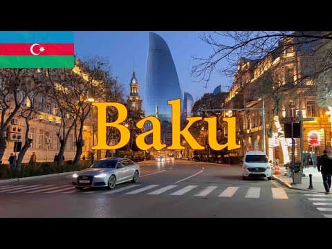 Baku, Capital of Azerbaijan - The Paris of the East thumbnail