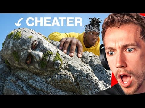 Miniminter Reacts to Cheating the Sidemen Hide & Seek.. thumbnail