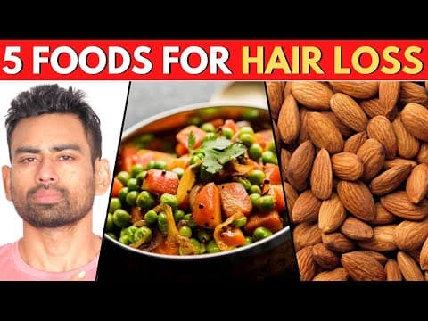 5 Amazing Foods that Stop Hair Fall (100% Guaranteed) thumbnail