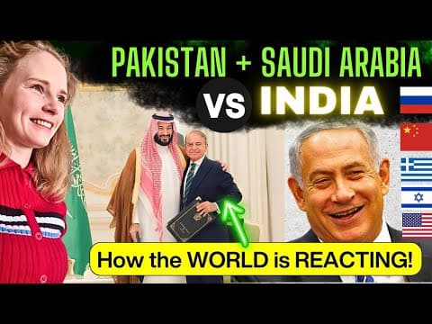 Pakistan 🇵🇰 + Saudi Arabia 🇸🇦 vs India 🇮🇳 | 🌍 How The World Is REACTING | Karolina Goswami thumbnail