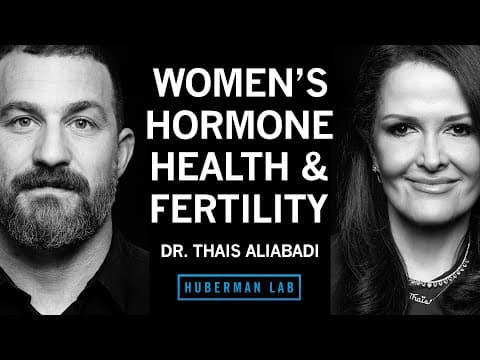Female Hormone Health, PCOS, Endometriosis, Fertility & Breast Cancer | Dr. Thaïs Aliabadi thumbnail