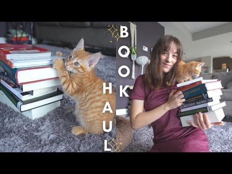 miscellaneous book haul ft. a special guest thumbnail