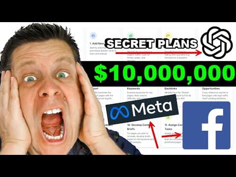 Meta And Open Ai Secret $1T Plans + $10M Custom GPTs - Learn This To Make Money Online! thumbnail