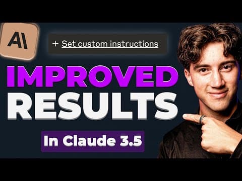 Claude’s AMAZING ‘Custom Instructions’ Feature! (Full Guide) thumbnail