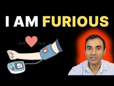 I'm SO BLOODY FURIOUS: New BLOOD PRESSURE Guidelines Are CRAZY thumbnail