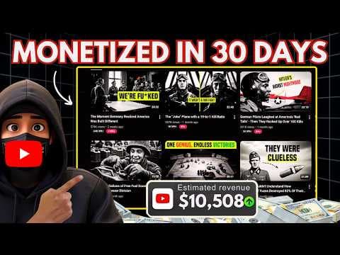 NEW $10/Mo Niche: This Hidden Faceless Channel is Monetized (free AI tool to start now) thumbnail