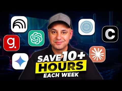 How to save 10 hours weekly with 7 AI tools thumbnail