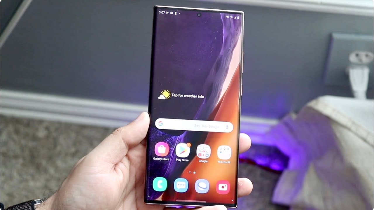 YouTube video player