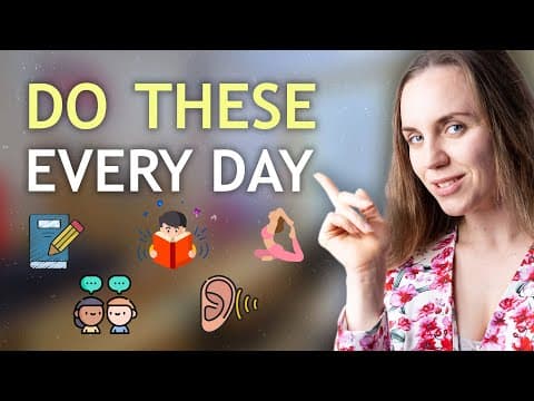 7 Simple Habits That Will Make You Fluent in English thumbnail
