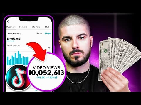 How I Create VIRAL TikTok Videos That Get MILLIONS of Views (Creativity Program Eligible) thumbnail