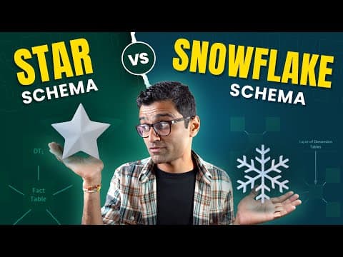 What is STAR schema | Star vs Snowflake Schema | Fact vs Dimension Table thumbnail