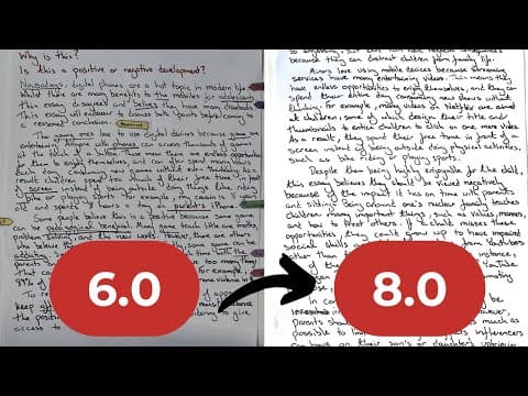 How to Raise an IELTS Essay from Band 6 to 8 thumbnail