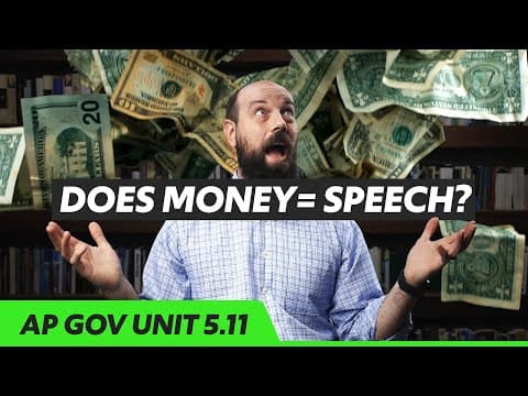 Campaign FINANCE [AP Gov Review, Unit 5 Topic 11 (5.11)] thumbnail