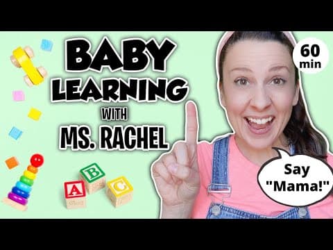 Baby Learning With Ms Rachel - First Words, Songs and Nursery Rhymes for Babies - Toddler Videos thumbnail