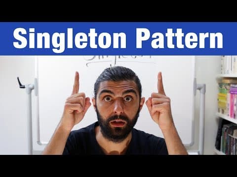 Singleton Pattern – Design Patterns (ep 6) thumbnail