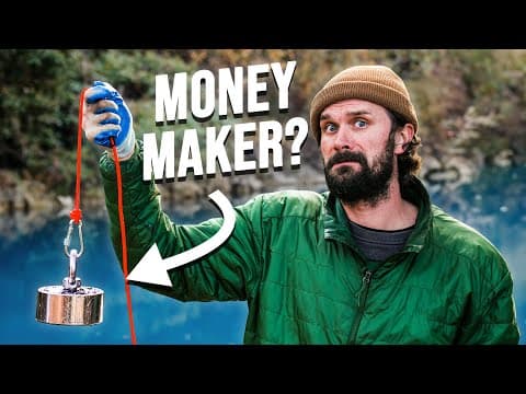 How Much Money Can We Make From Magnet Fishing? thumbnail