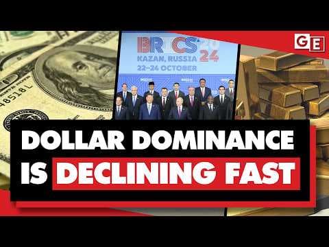 Dedollarization speeds up: Countries drop dollar assets, as gold rises thumbnail