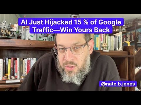 How to win back Google traffic with AI-first content thumbnail