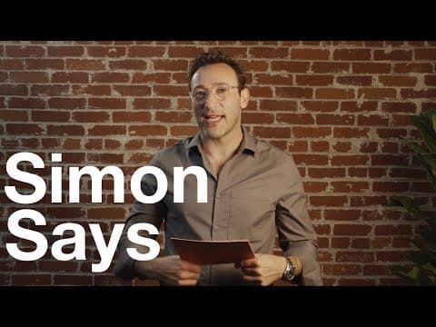 Your questions, answered | Simon Says: Episode 4 | Simon Sinek thumbnail